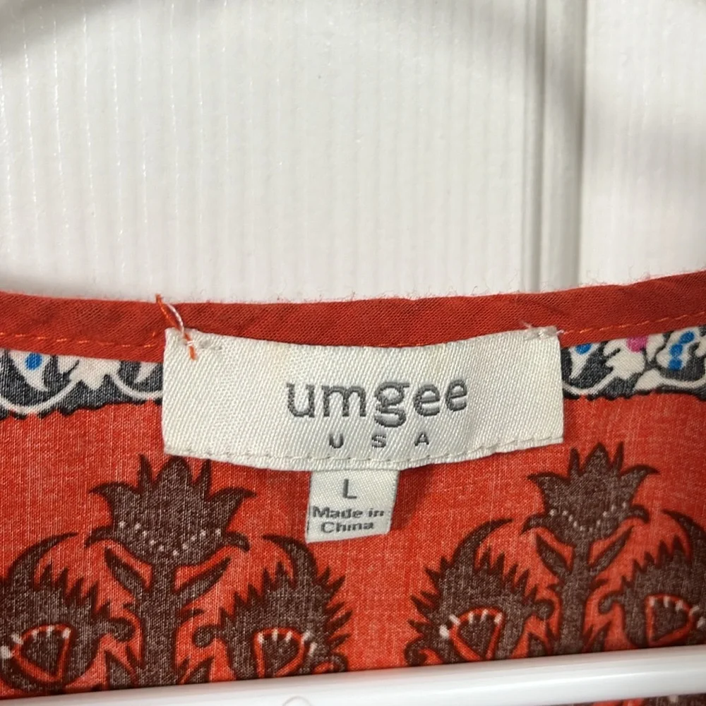 Umgee Women’s Long Sleeve Top Size Large - Picture 4 of 6